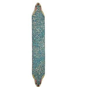 Turquoise Blue Sequin Table Runner